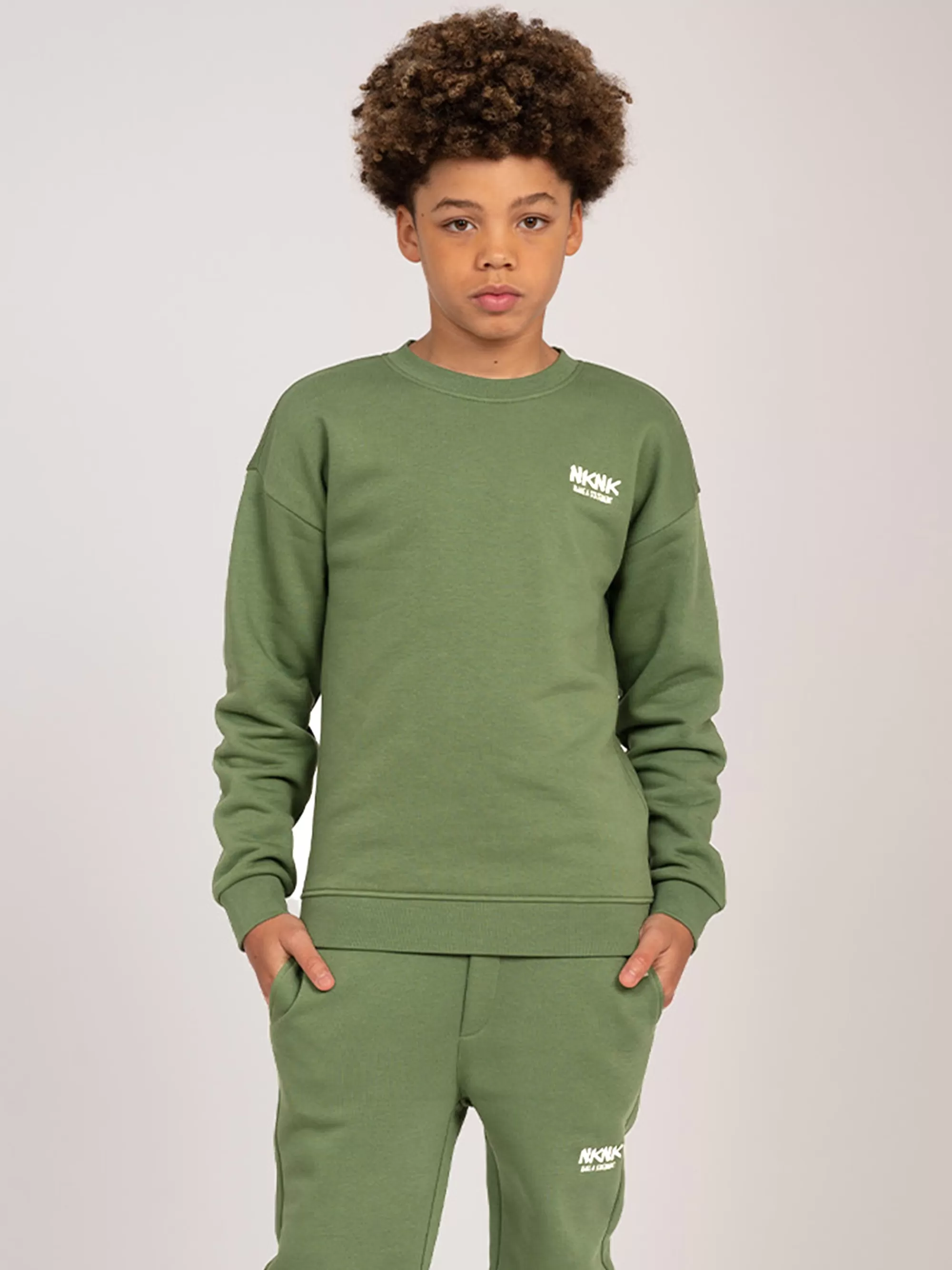 BOY FIFTH HOUSE Sweaters & Cardigans-Sweatshirt with embroidery logo