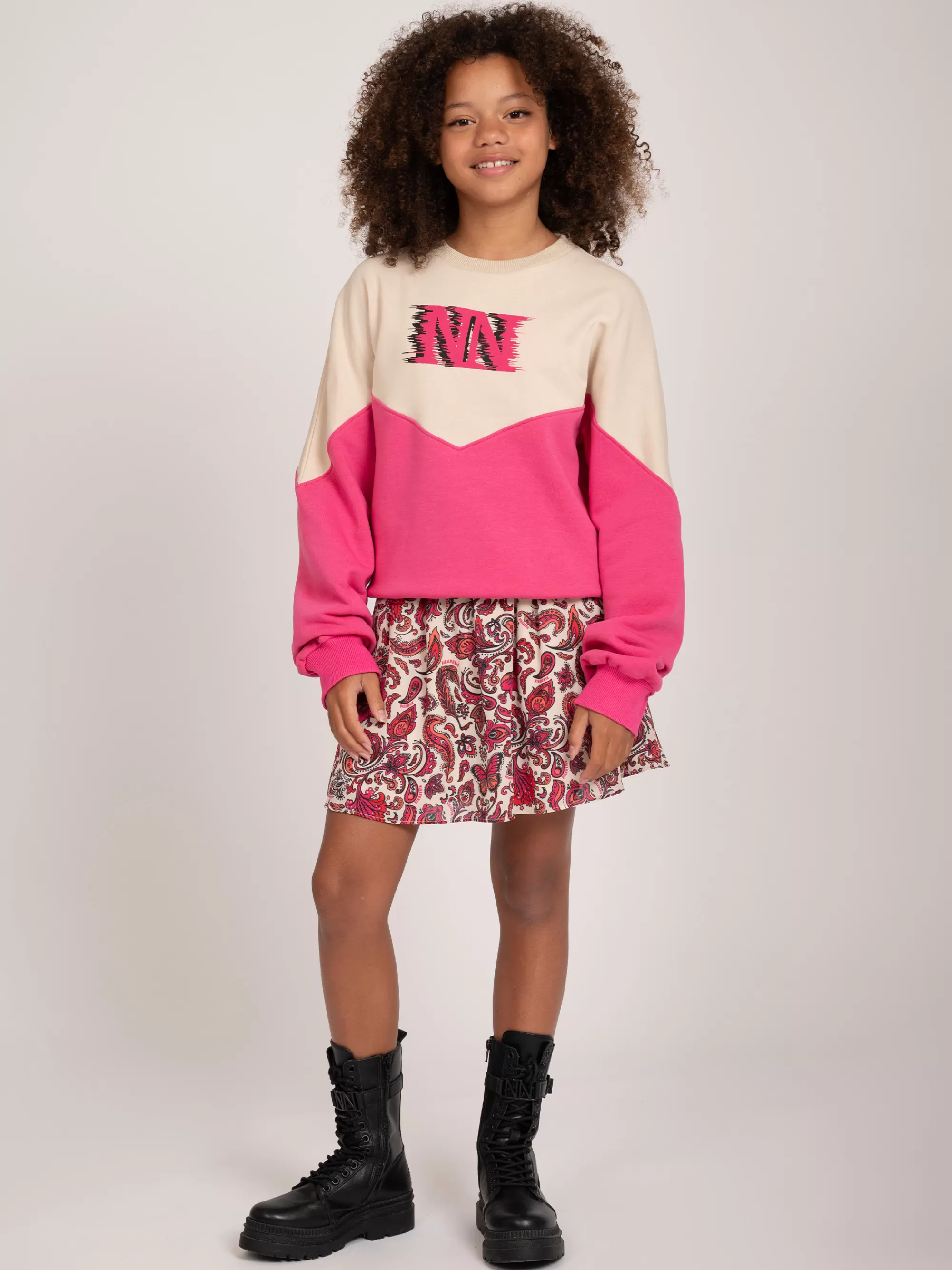 FIFTH HOUSE Sweaters & Cardigans-Sweatshirt with NN-logo