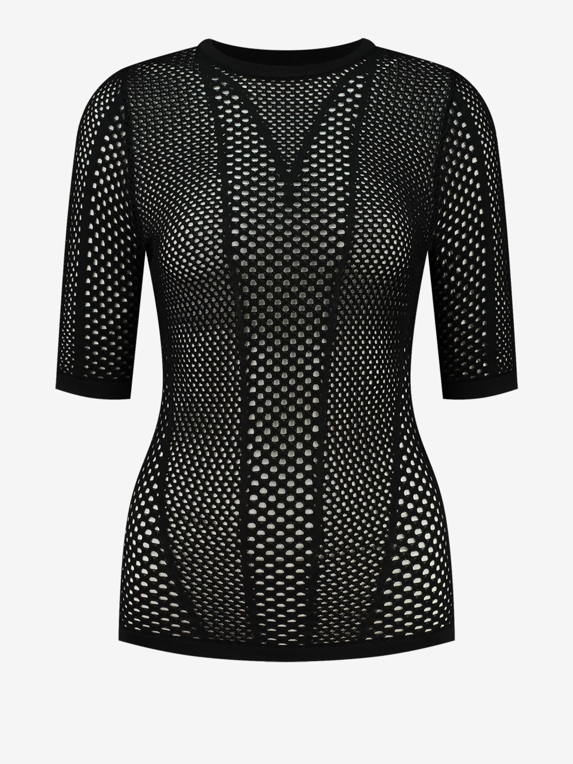 Women FIFTH HOUSE Tops-Top with mesh