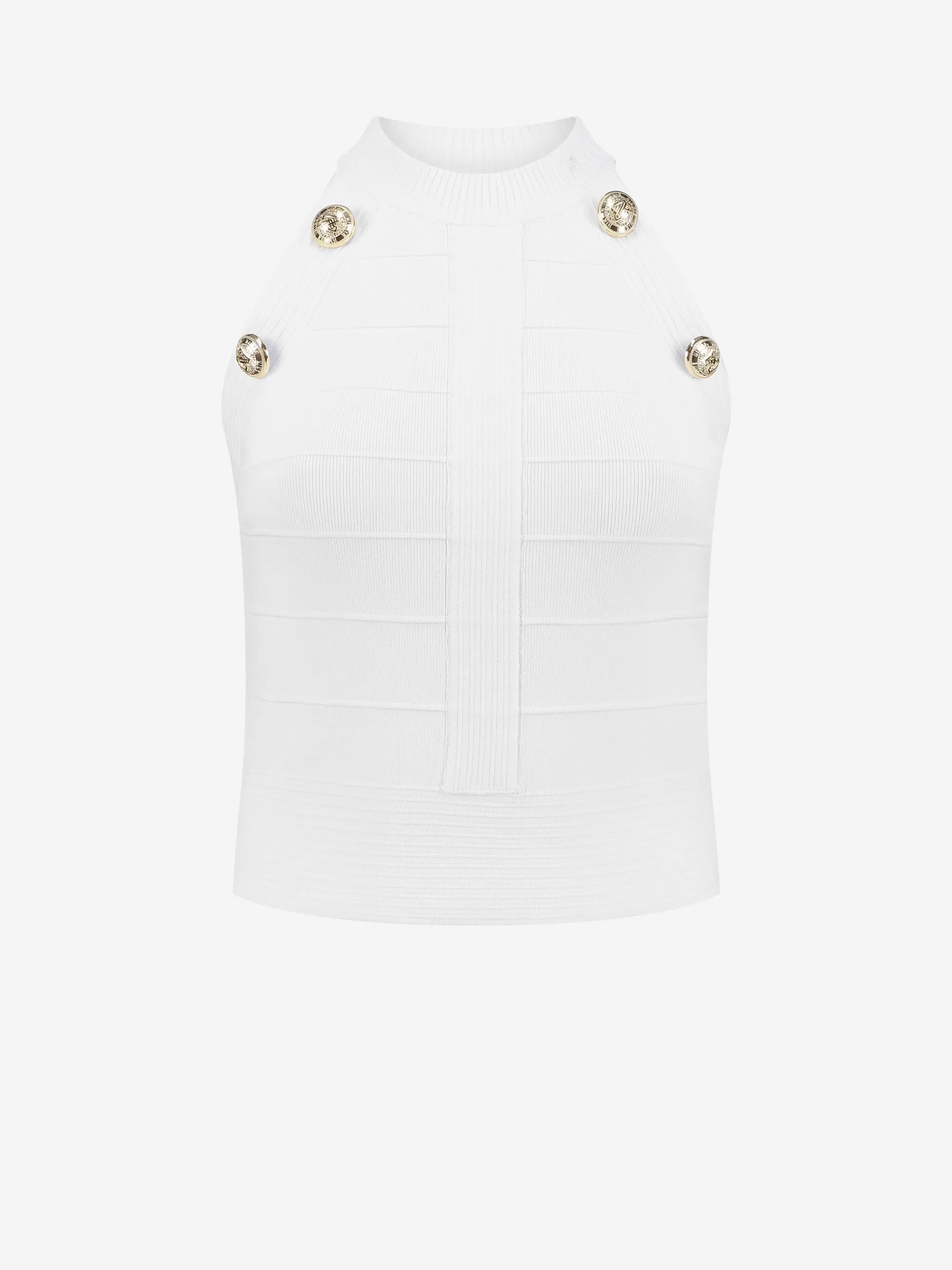 Women FIFTH HOUSE Tops-Top with N-logo buttons