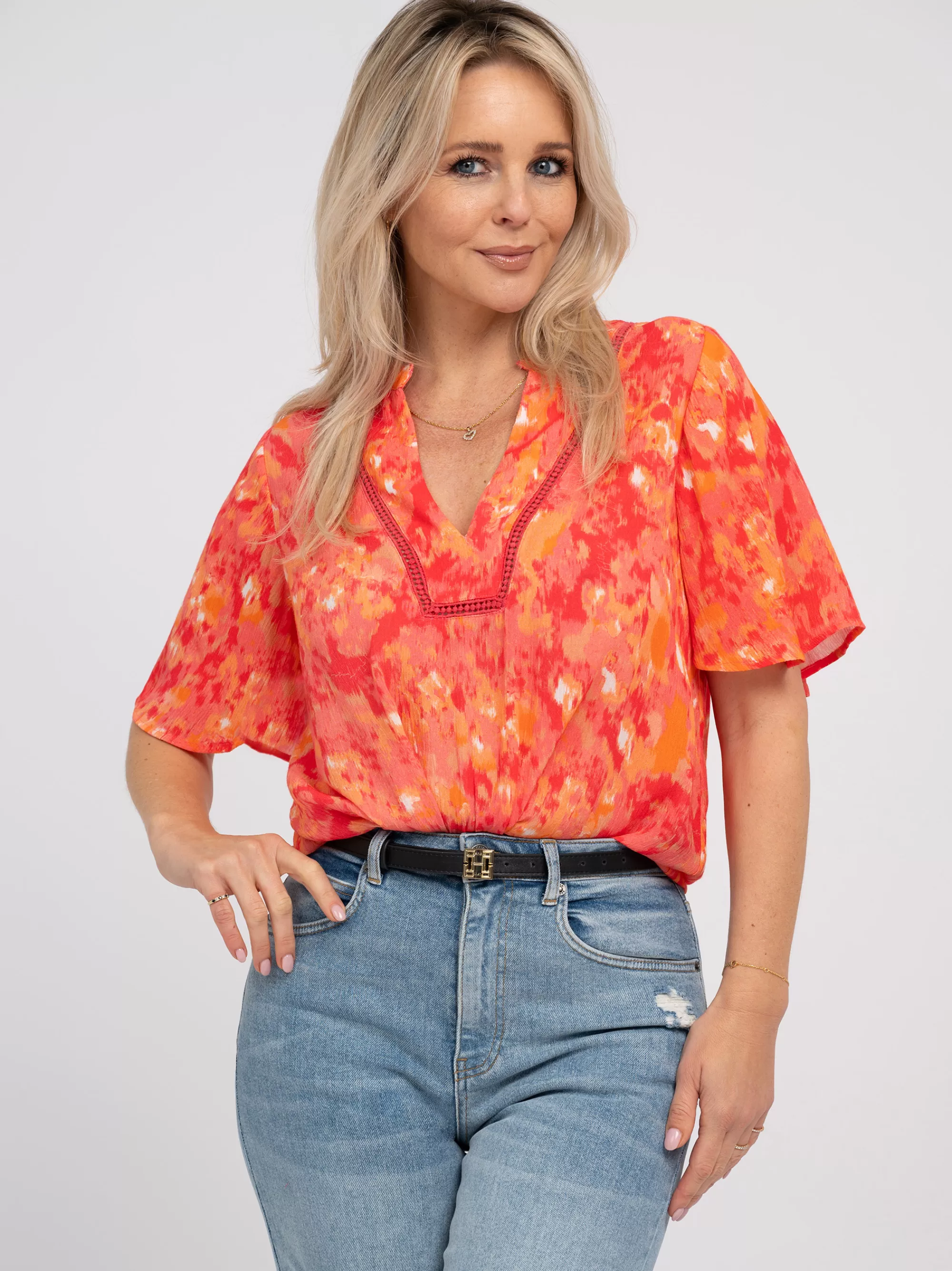 Women FIFTH HOUSE Sets & Co-ords | Tops-Top with ruffles