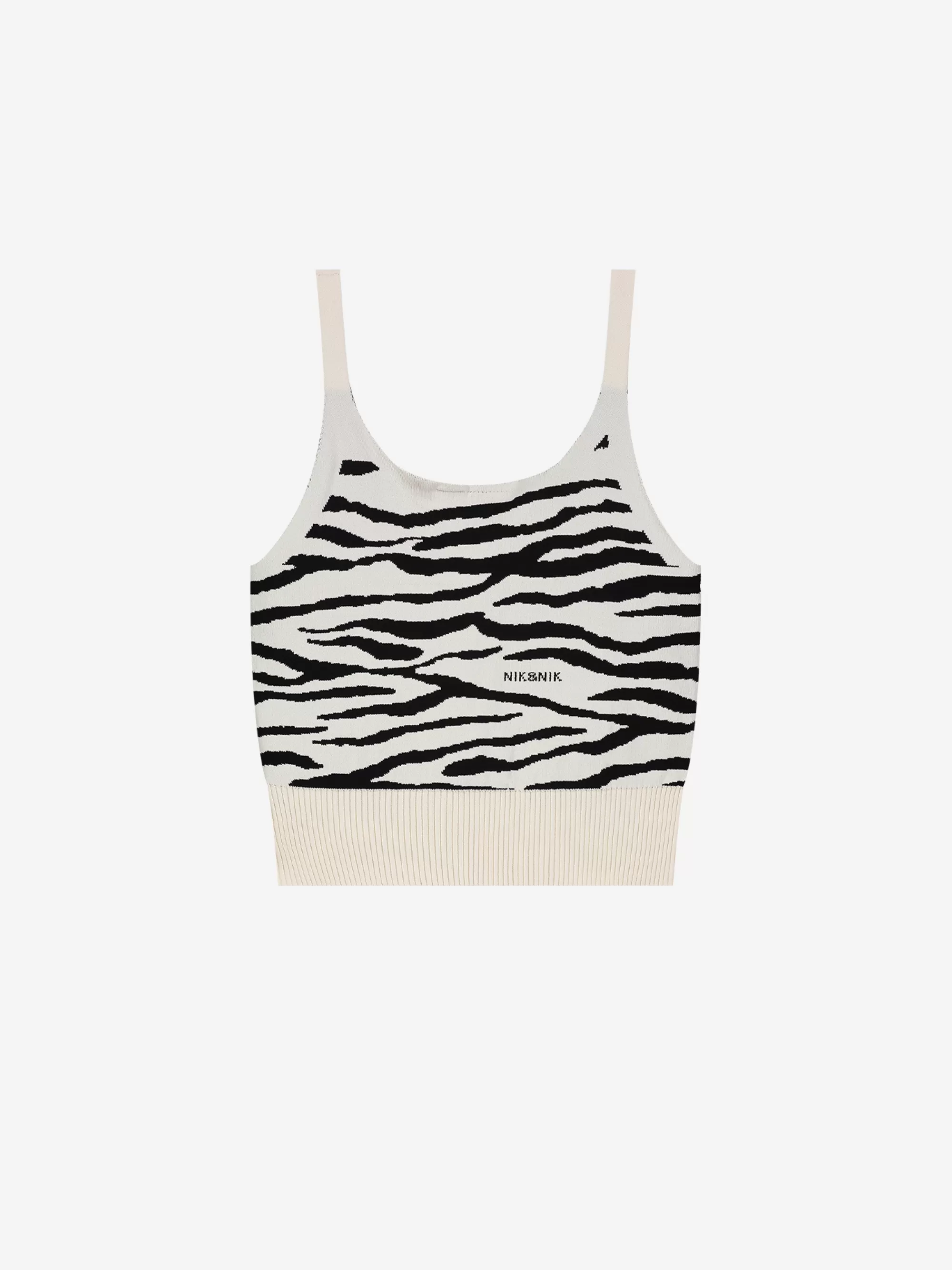 FIFTH HOUSE Tops-Top with zebra print