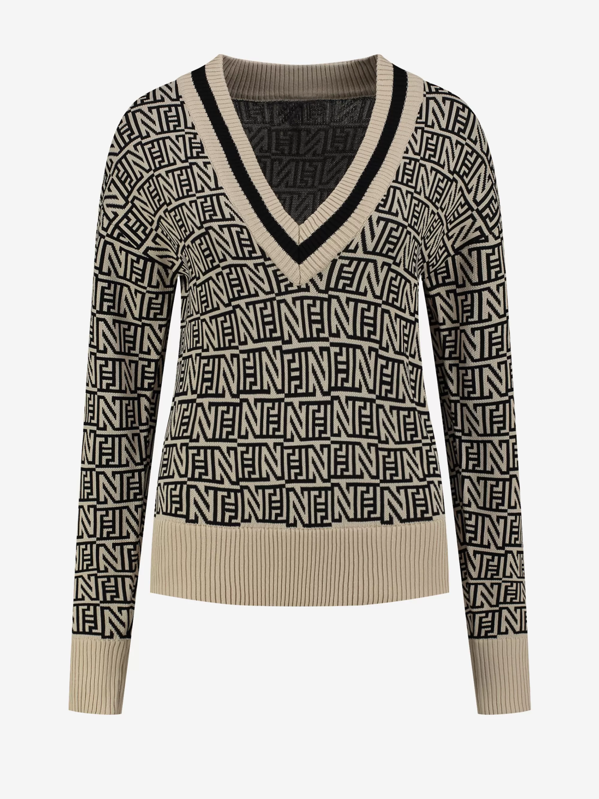 Women FIFTH HOUSE Sweaters & Cardigans-trui met V-halslijn