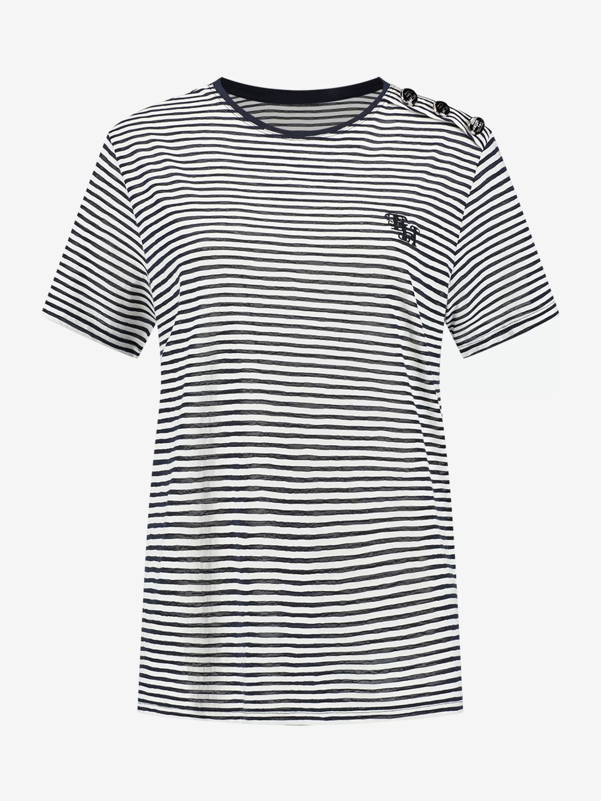 Women FIFTH HOUSE T-shirts-T-shirt with stripes