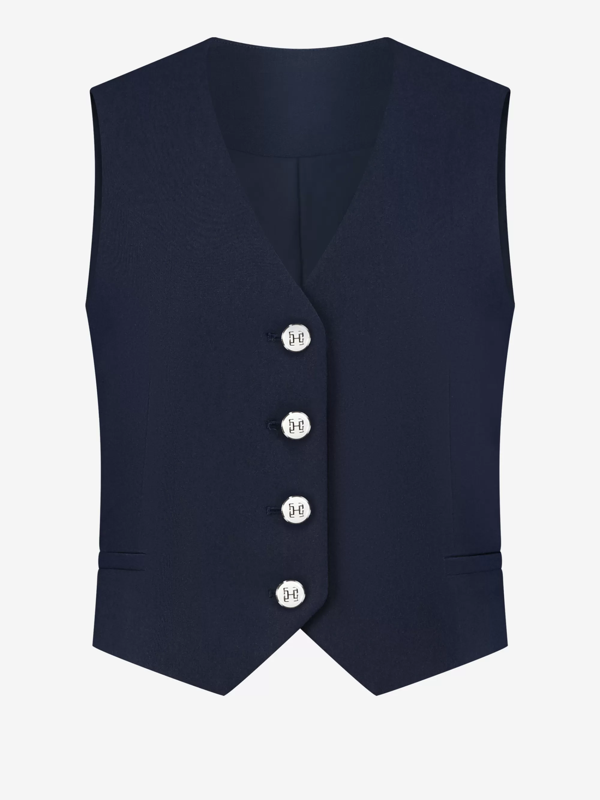 Women FIFTH HOUSE Sets & Co-ords | Blazers & Waistcoats-Waistcoat with buttons